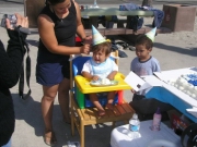 Victor 0398.jpg: 2005/10/06 - Victor's 1st Birthday Party on Oceanside Beach - 2005
